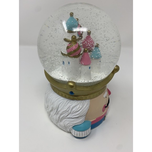 Merri Glow Nutcracker King Castle Snow Globe without Music - Picture 2 of 7